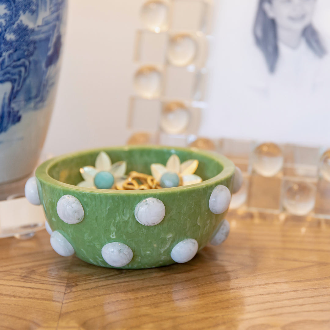 Paris Resin Candy Bowl - Lime
