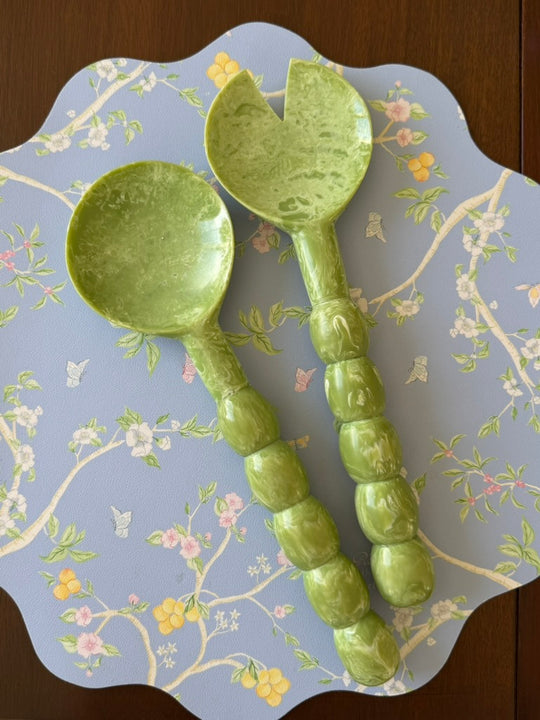Paris Salad Spoons - Lime