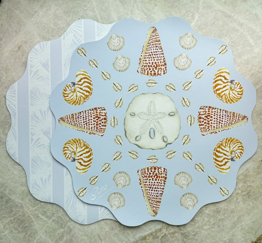 Wipeable Reversible Placemat - Tidal Treasures
