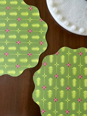 Wipeable Reversible Placemat - Peace & Promise