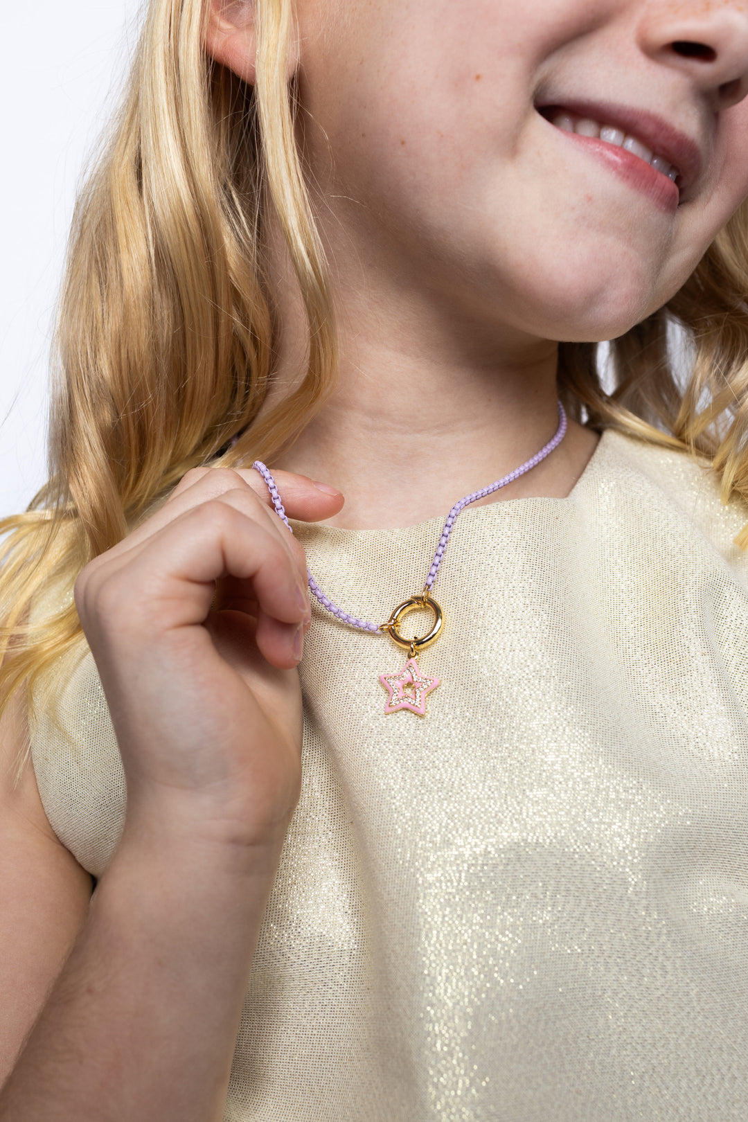 Sadie Necklace - Purple