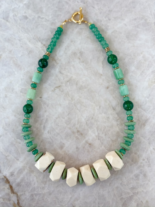 Mikal Beaded Necklace