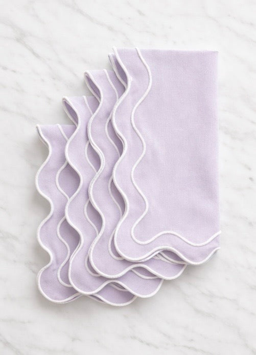 21” Napkins - Lavender (set of 2)