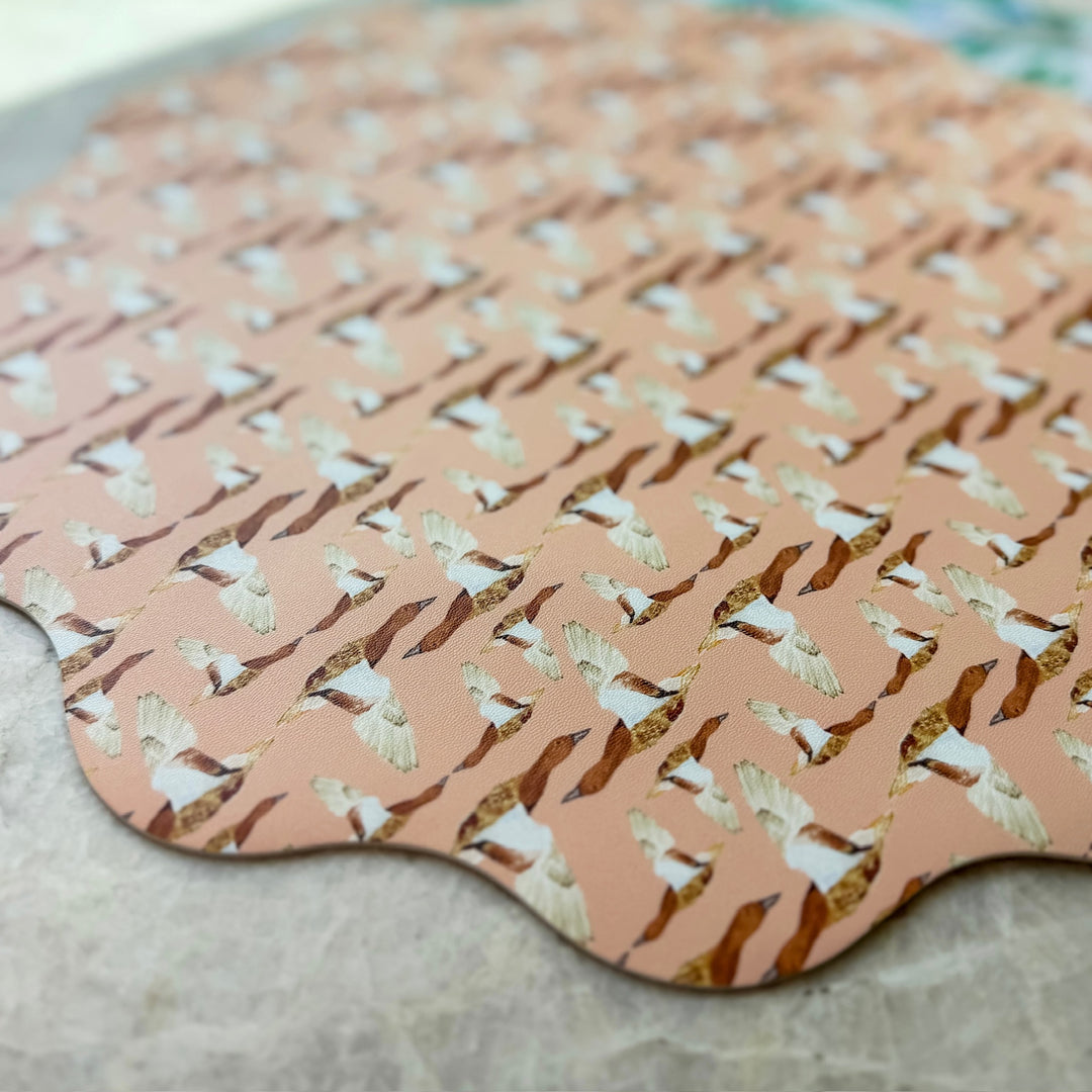 Wipeable Reversible Placemat - Flight & Forage