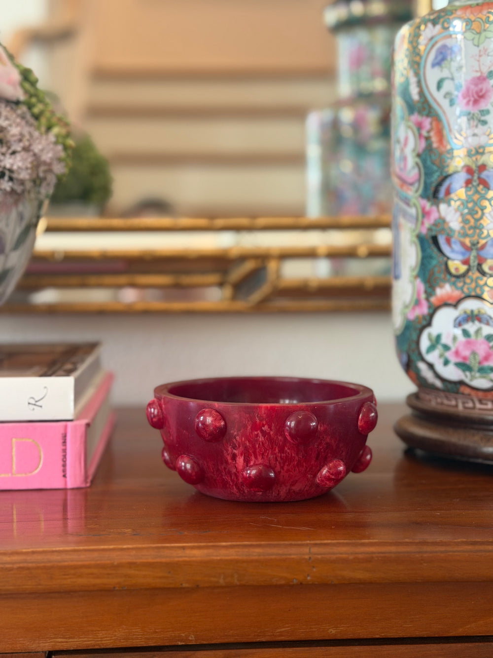 Paris Candy Bowl - Ruby