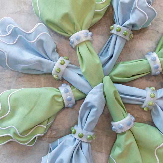 21” Napkins - Sky Blue (set of 2)