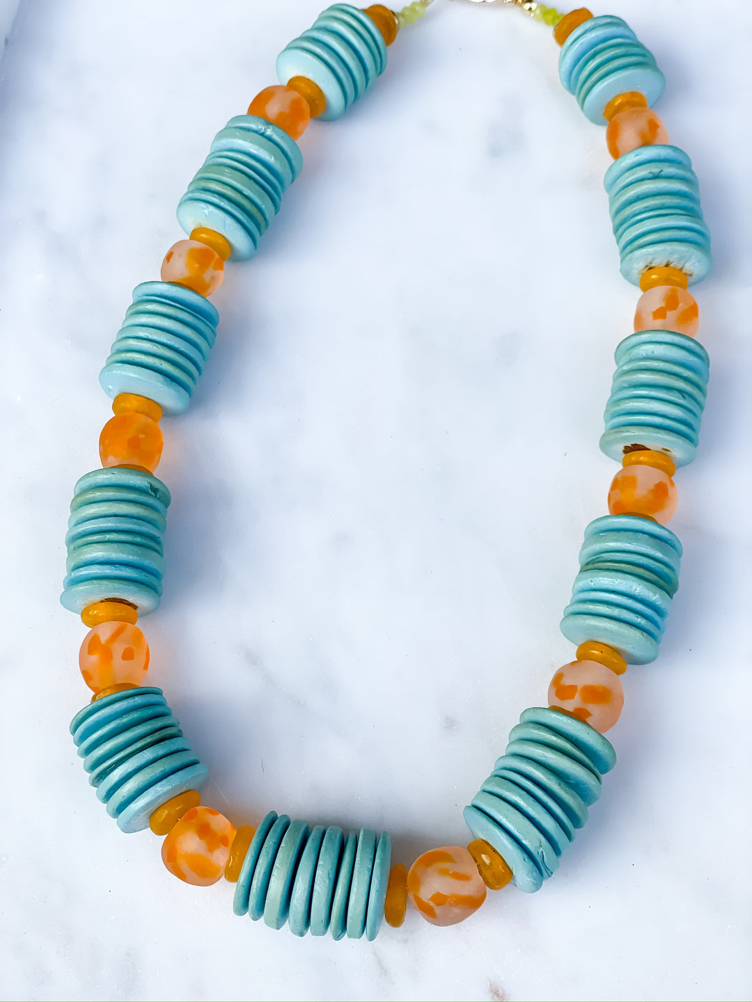 Lily Beaded Necklace