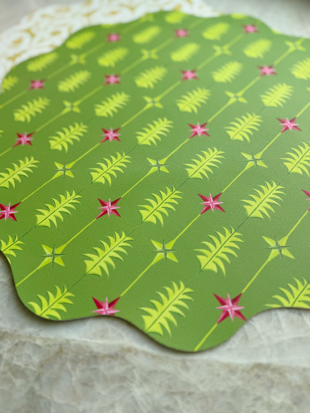 Wipeable Reversible Placemat - Peace & Promise