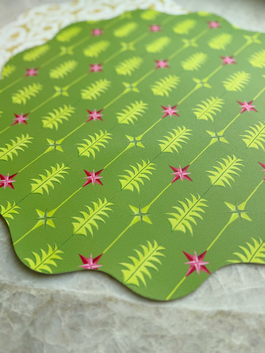 Wipeable Reversible Placemat - Peace & Promise