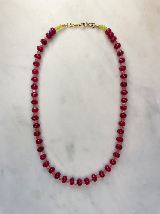 Ruby Necklace