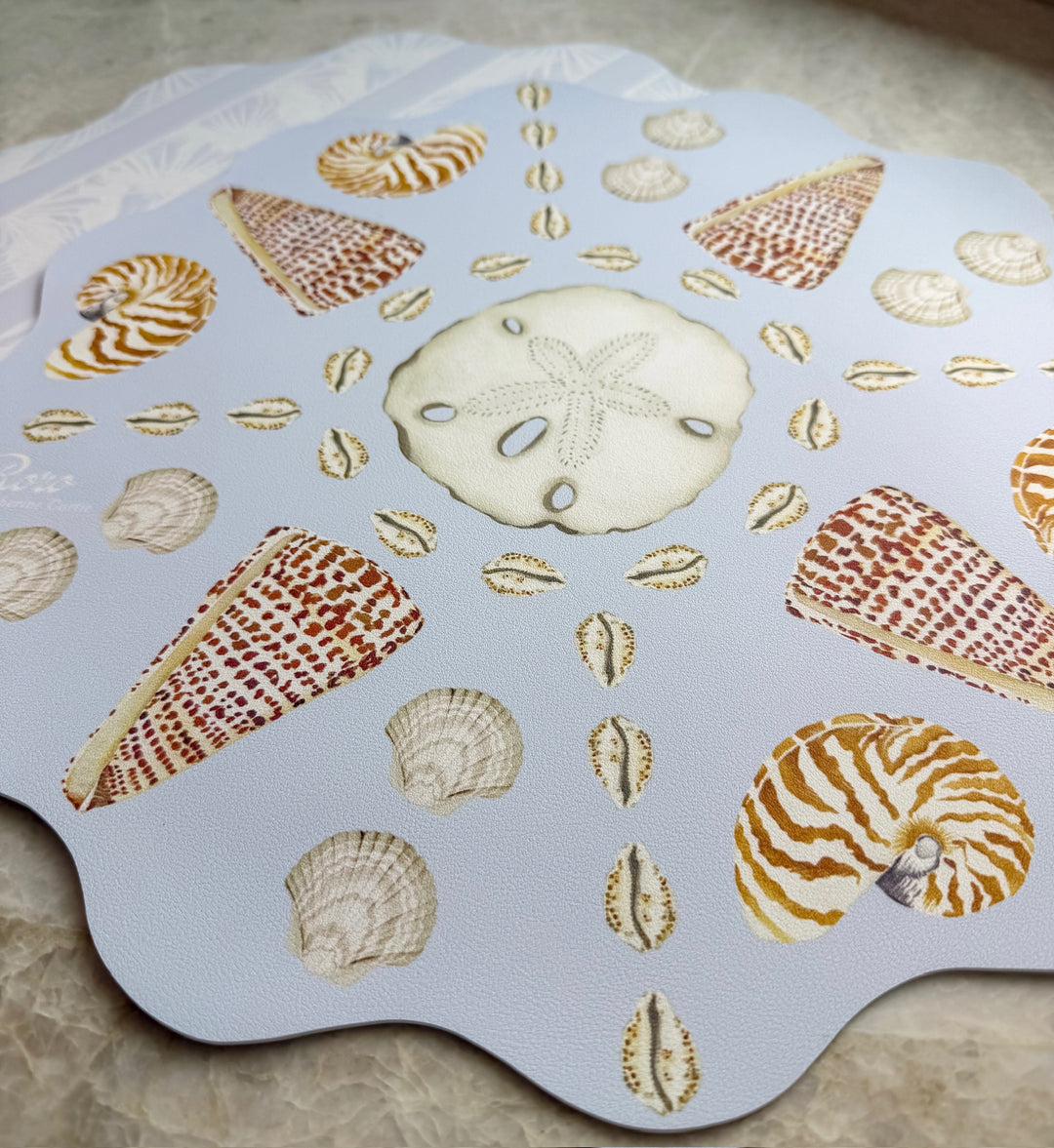 Wipeable Reversible Placemat - Tidal Treasures
