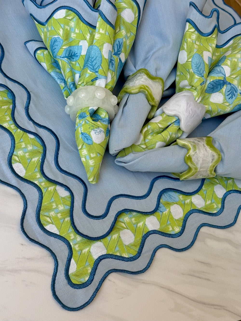 21” Reversible Napkin - Jungle Lux