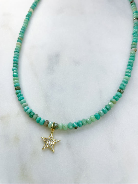 Starla Star Necklace 18”