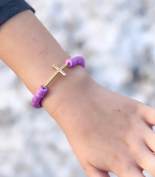 Ava Cross Bracelet