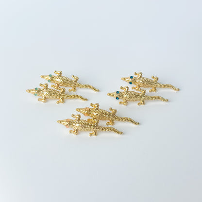 Courtney Alligator Statement Earring