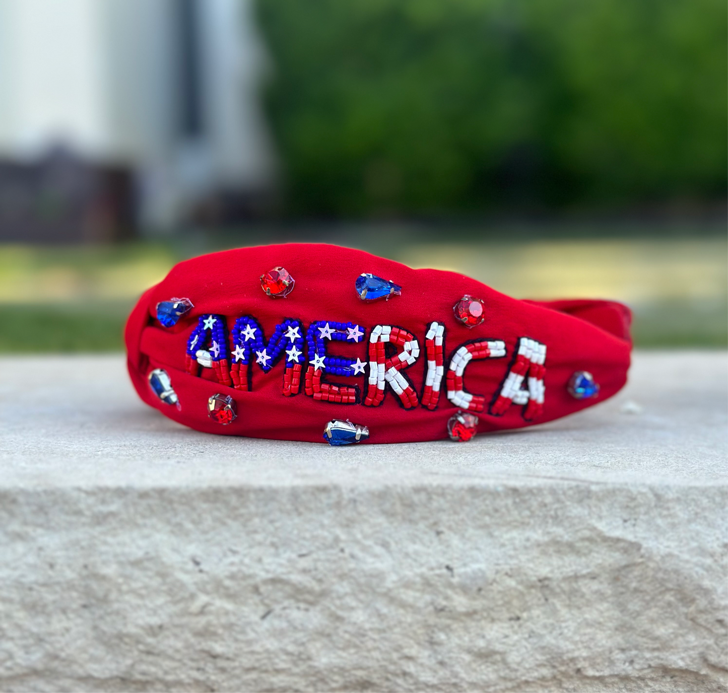 Liberty Headband- Red America