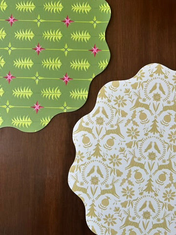 Wipeable Reversible Placemat - Peace & Promise