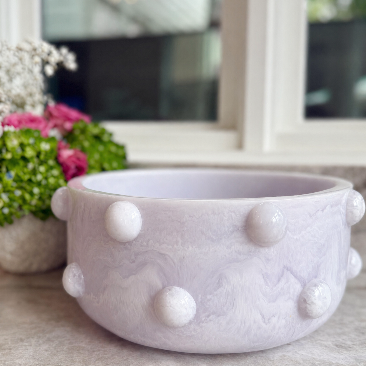 Roro Design Paris Salad Bowl - Frost