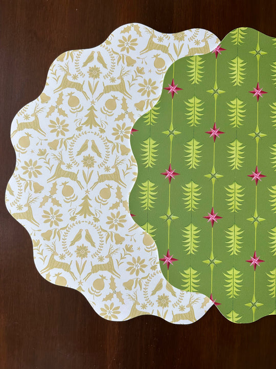 Wipeable Reversible Placemat - Peace & Promise