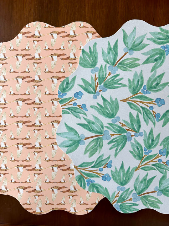 Wipeable Reversible Placemat - Flight & Forage