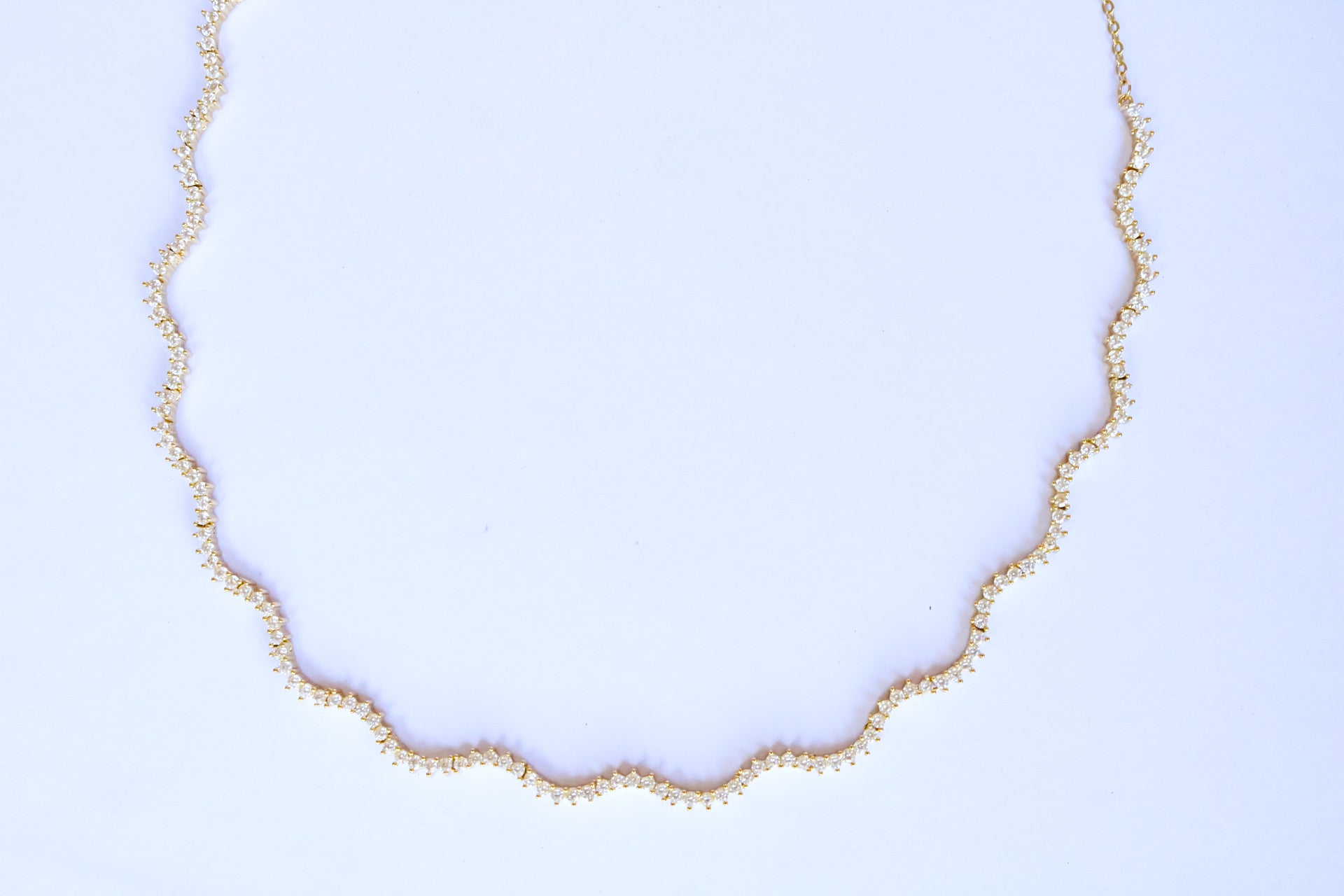 Larissa Wavy Necklace – RoRo Designs