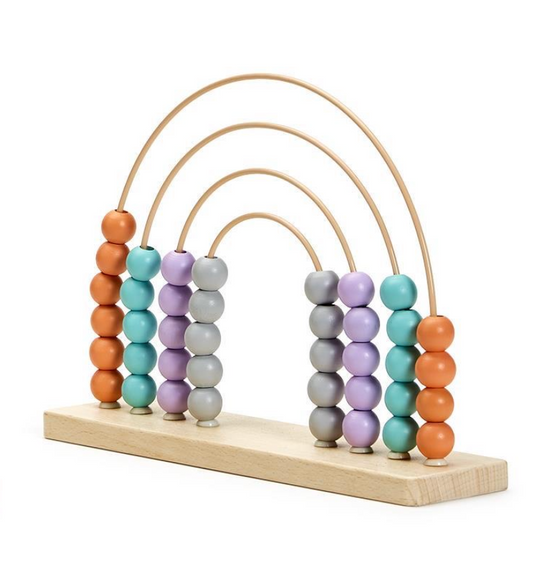 Counting Rainbows Hand-Crafted Wooden Abacus