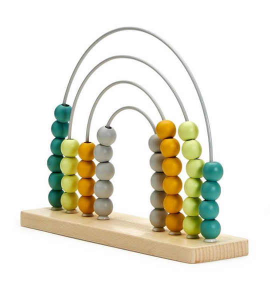 Counting Rainbows Hand-Crafted Wooden Abacus